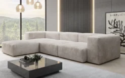 Designer Ecksofa Snug in Cord