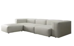 Designer Ecksofa Snug in Echtleder