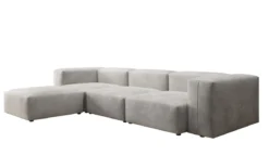 Designer Ecksofa Snug in Samt