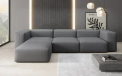Designer Ecksofa Snug in Stoff