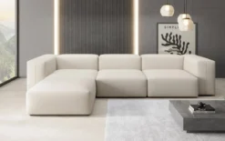 Designer Ecksofa Snug in Stoff