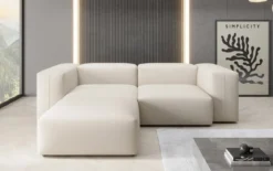 Designer Ecksofa Snug Mini in Stoff