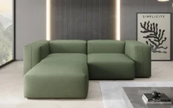 Designer Ecksofa Snug Mini in Stoff