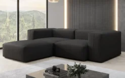 Designer Ecksofa Snug Mini in Stoff