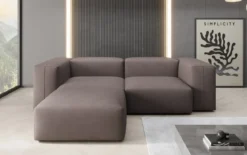 Designer Ecksofa Snug Mini in Stoff
