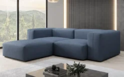 Designer Ecksofa Snug Mini in Stoff