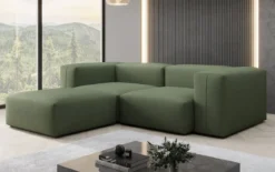 Designer Ecksofa Snug Mini in Stoff