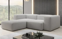 Designer Ecksofa Snug Mini in Bouclé