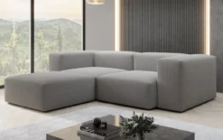 Designer Ecksofa Snug Mini in Bouclé
