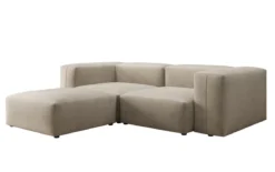 Designer Ecksofa Snug Mini in Samt