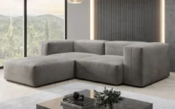 Designer Ecksofa Snug Mini in Samt