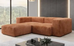 Designer Ecksofa Snug Mini in Cord