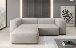 Designer Ecksofa Snug Mini in Echtleder