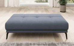 Designer Ecksofa Terina inkl. Beistellhocker
