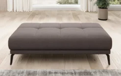 Designer Ecksofa Terina inkl. Beistellhocker