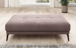 Designer Ecksofa Terina inkl. Beistellhocker