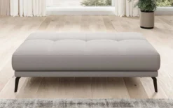 Designer Ecksofa Terina inkl. Beistellhocker