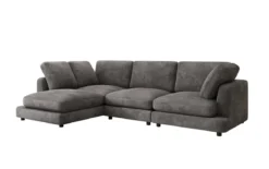 Designer Ecksofa Thalessa in Cord