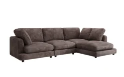 Designer Ecksofa Thalessa in Cord