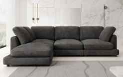 Designer Ecksofa Thalessa in Cord