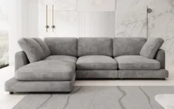 Designer Ecksofa Thalessa in Cord