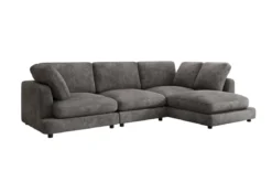 Designer Ecksofa Thalessa in Cord