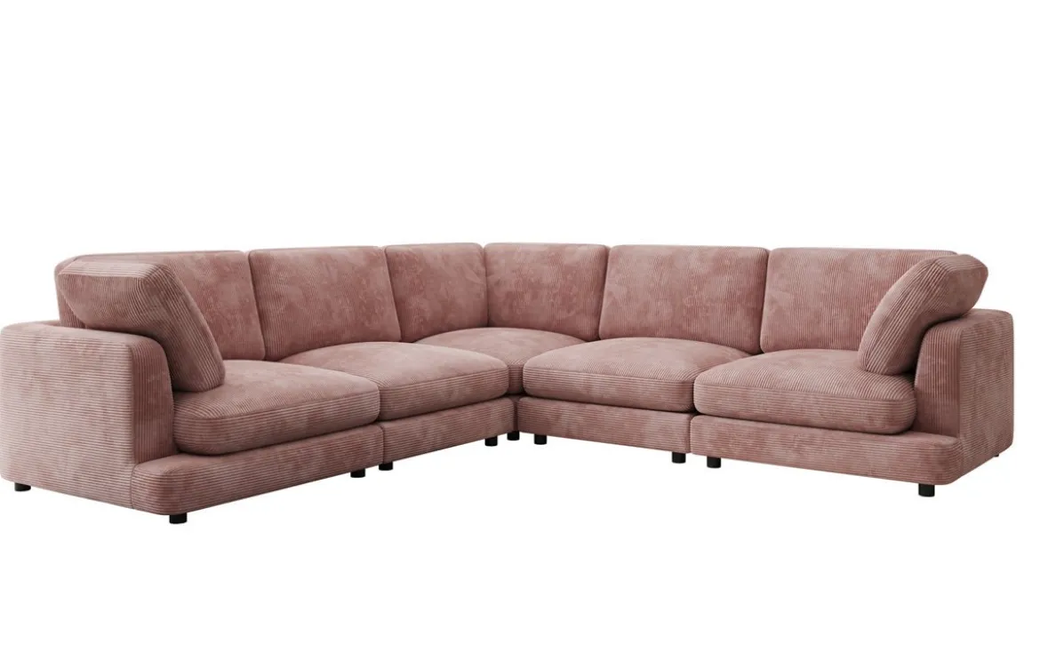 Designer Ecksofa Thalessa Maxi in Cord