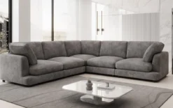 Designer Ecksofa Thalessa Maxi in Cord