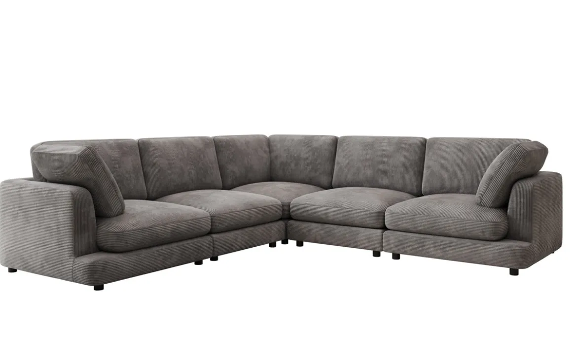 Designer Ecksofa Thalessa Maxi in Cord