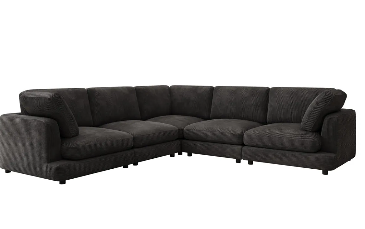 Designer Ecksofa Thalessa Maxi in Cord