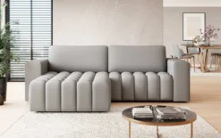 Designer Ecksofa Tirina mit Schlaffunktion