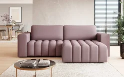 Designer Ecksofa Tirina mit Schlaffunktion