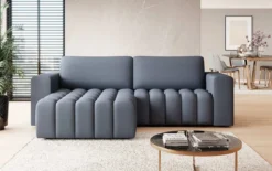 Designer Ecksofa Tirina mit Schlaffunktion