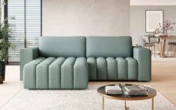 Designer Ecksofa Tirina mit Schlaffunktion