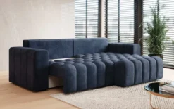 Designer Ecksofa Tirina mit Schlaffunktion