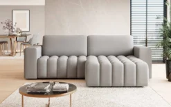 Designer Ecksofa Tirina mit Schlaffunktion