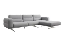 Designer Ecksofa Torino in Bouclé