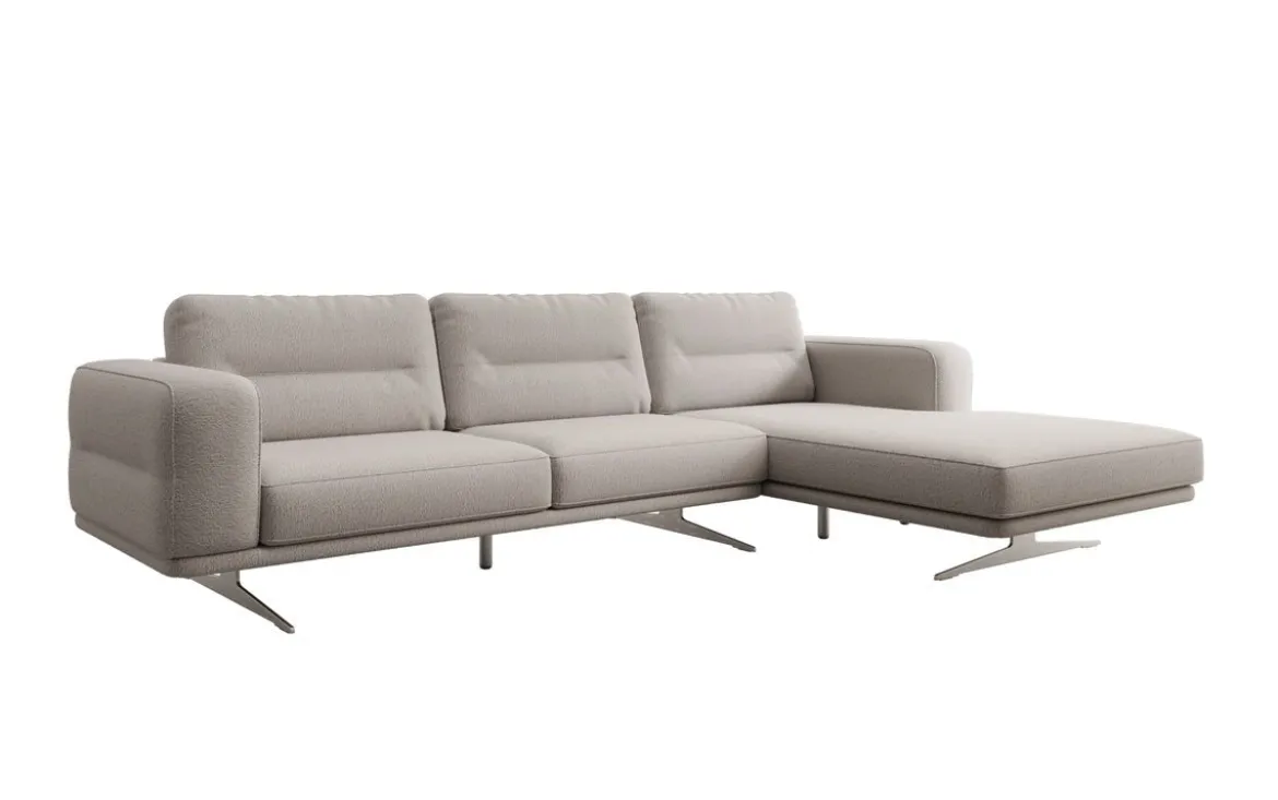 Designer Ecksofa Torino in Bouclé