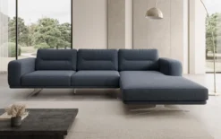 Designer Ecksofa Torino in Bouclé