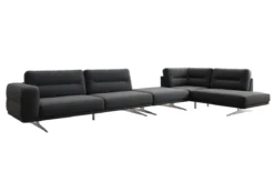 Designer Ecksofa Torino Maxi in Bouclé