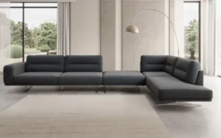 Designer Ecksofa Torino Maxi in Bouclé