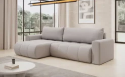 Designer Ecksofa Venezia mit Schlaffunktion und Stauraum