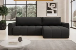 Designer Ecksofa Venezia mit Schlaffunktion und Stauraum