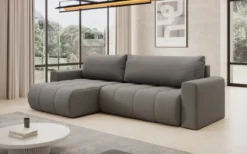 Designer Ecksofa Venezia mit Schlaffunktion und Stauraum
