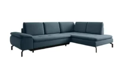 Designer Ecksofa Verila L mit Schlaf- und Klappfunktion