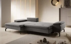 Designer Ecksofa Verila Mini mit Schlaf- und Klappfunktion