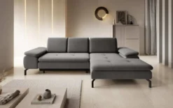 Designer Ecksofa Verila Mini mit Schlaf- und Klappfunktion