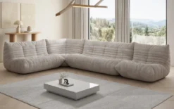 Designer Ecksofa Wohnlandschaft Calmo in Cord