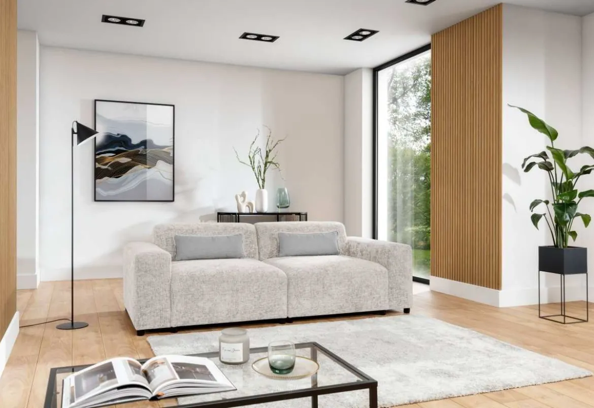 Designer 2er Sofa Napoli