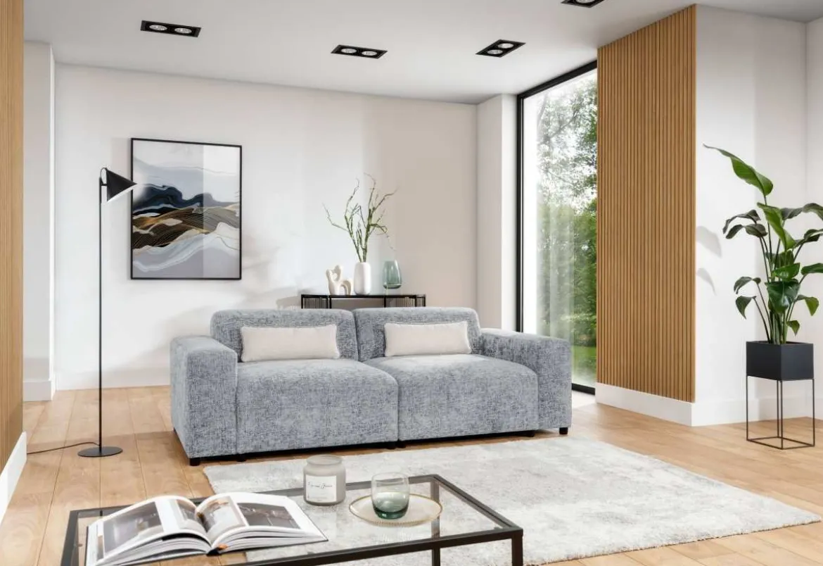 Designer 2er Sofa Napoli